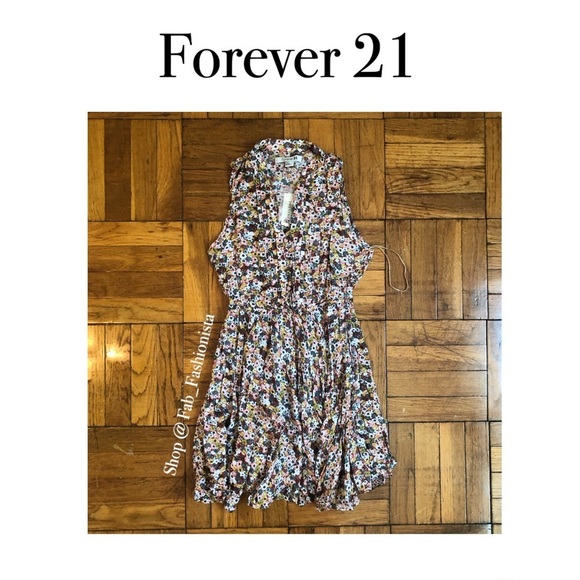 Floral summer dress size Small - Picture 1 of 5